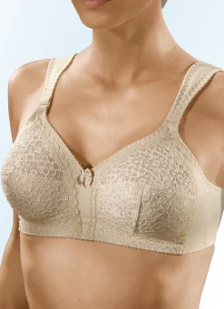 Discount Format BH mit unterlegten Spitzencups Damen Bh Ohne Bügel|Bh Mit Spitze