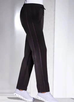 Damen Mona Freizeithosen<Freizeithose mit seitlichen Paspeln