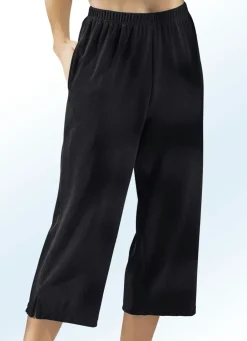 Damen Mona Shorts|Freizeithosen<Frottier-Hose in Capriform