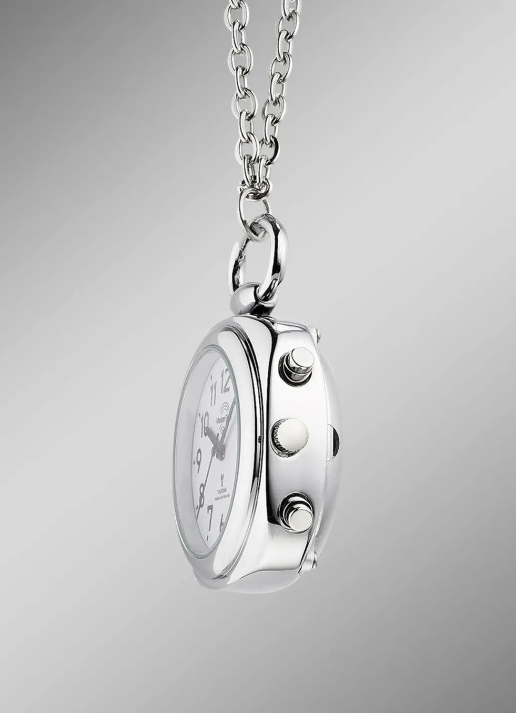 Discount Funk-Anhängeruhr mit sprechender Zeitansage auf Knopfdruck Herren Funkuhren