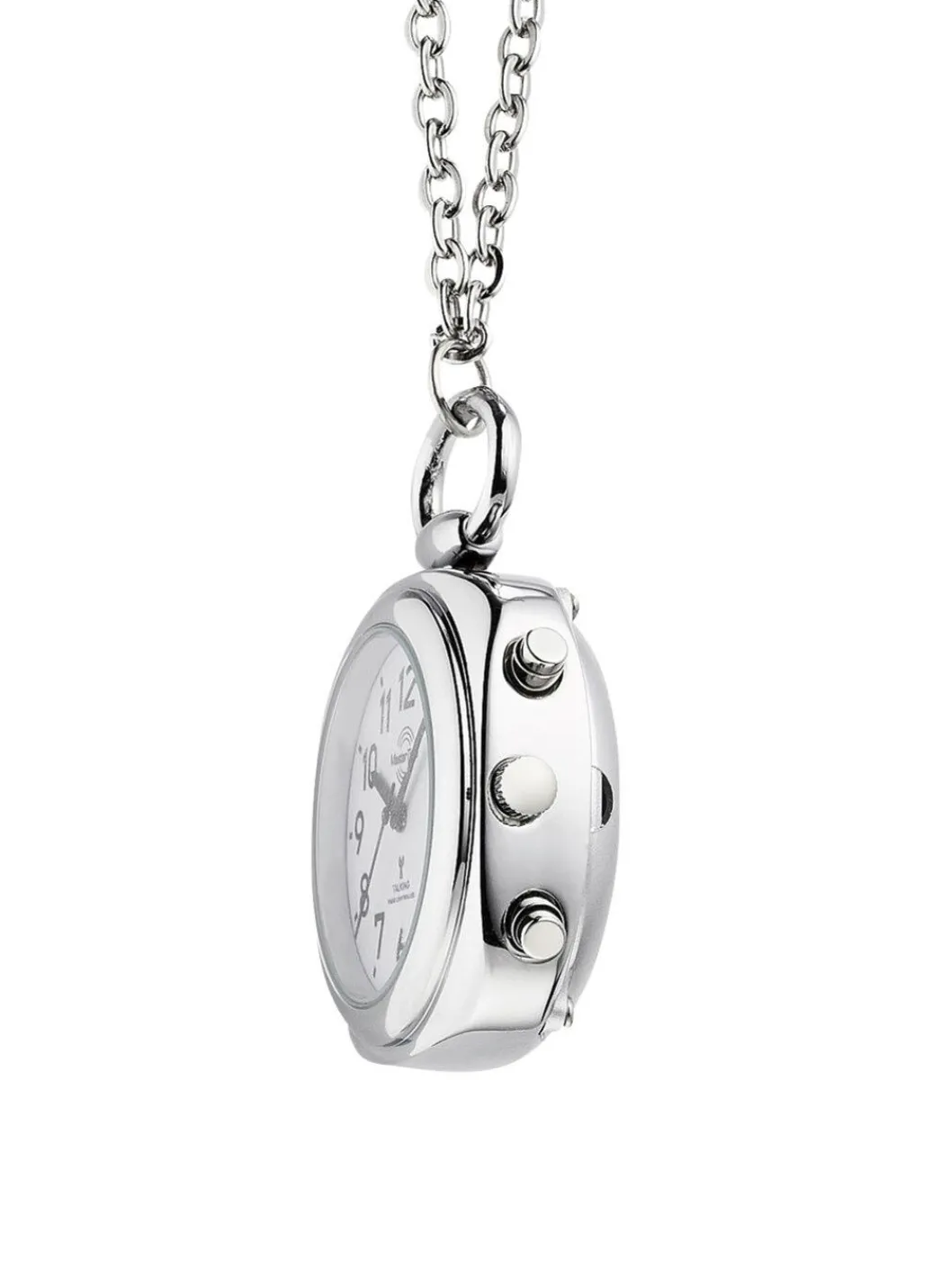 Discount Funk-Anhängeruhr mit sprechender Zeitansage auf Knopfdruck Herren Funkuhren