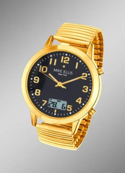 Hot Funk-Herrenuhr von Mike Ellis New York Herren Funkuhren