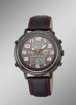 Outlet Funk-Solar-Herrenuhr Herren Funkuhren