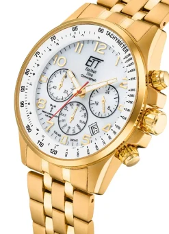 Sale Funk-Solar-Herrenuhr ETT EGS-11614-42MS Herren Funkuhren