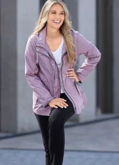 Damen Mona Übergangsjacken<Funktionsjacke mit abnehmbarer Kapuze