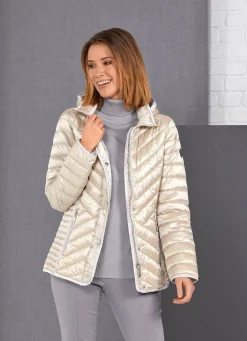 Damen Mona Übergangsjacken|Funktionsjacken<Funktionsjacke mit abnehmbarer Kapuze