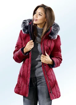 Damen Mona Winterjacken|Funktionsjacken<Funktionsjacke mit abnehmbarem Kunstpelz-Besatz