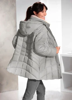 Damen Mona Funktionsjacken<Funktionsjacke mit abnehmbarem Kunstpelz-Besatz am Kragen