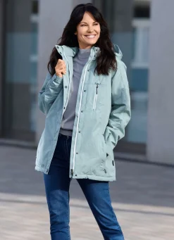 Damen Mona Funktionsjacken<Funktionsjacke mit abnehmbarer Kapuze