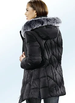 Damen Mona Winterjacken|Funktionsjacken<Funktionsjacke mit abnehmbarem Kunstpelz-Besatz
