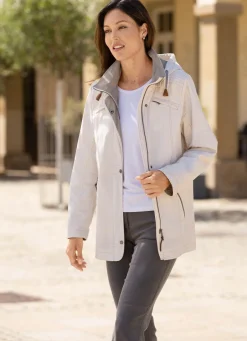Damen Mona Funktionsjacken<Funktionsjacke mit abnehmbarer Kapuze