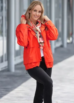 Damen Mona Übergangsjacken<Funktionsjacke mit fester Kapuze