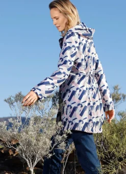 Damen Mona Funktionsjacken<Funktionsjacke mit grafischem Druckdessin