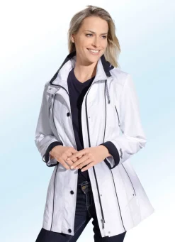 Damen Mona Übergangsjacken|Funktionsjacken<Funktionsjacke mit kontrastfarbenen Akzenten