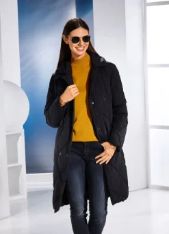 Damen Mona Funktionsjacken<Funktionsmantel mit Rautenstepp