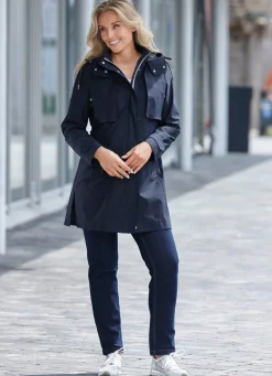 Damen Mona Funktionsjacken<Funktions-Trenchcoat mit Gürtel