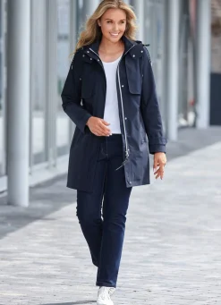 Damen Mona Funktionsjacken<Funktions-Trenchcoat mit Gürtel