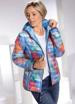 Damen Mona Übergangsjacken|Funktionsjacken<Funktions-Wendejacke mit fester Kapuze