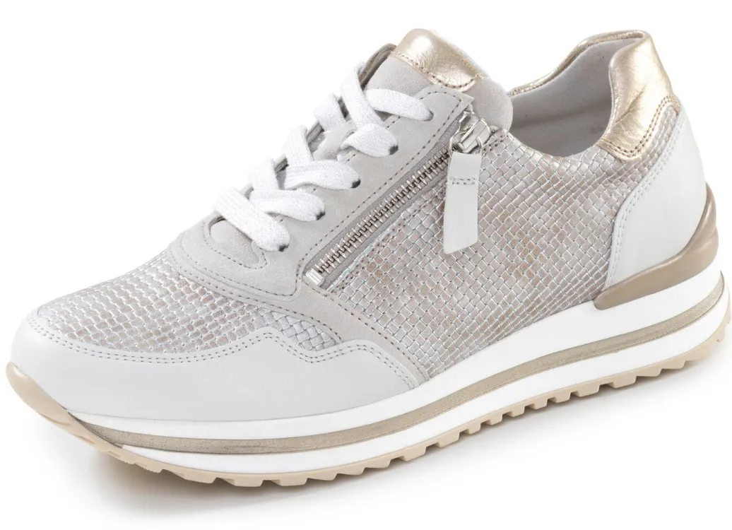 Clearance Gabor, modische Damen-Sneaker, Weite H, mit herausnehmbarem Fußbett Damen Sneaker & Sportschuhe|Schnürschuhe