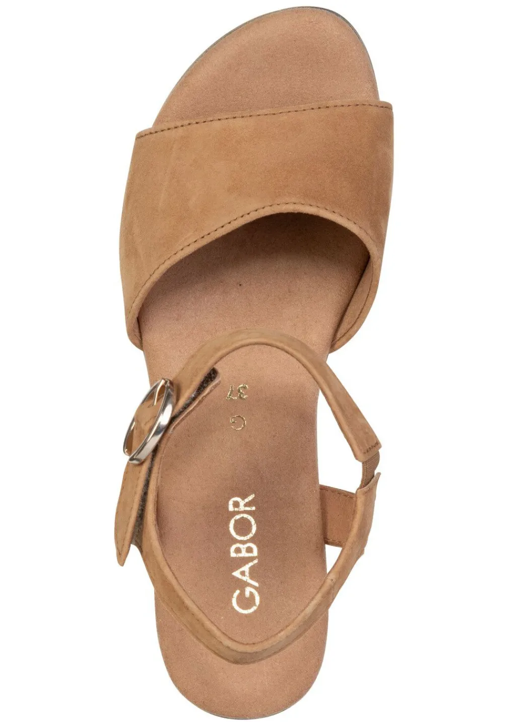 Gabor, schicke Damen-Sandaletten, Weite G, mit Gummizug Damen Sandalen