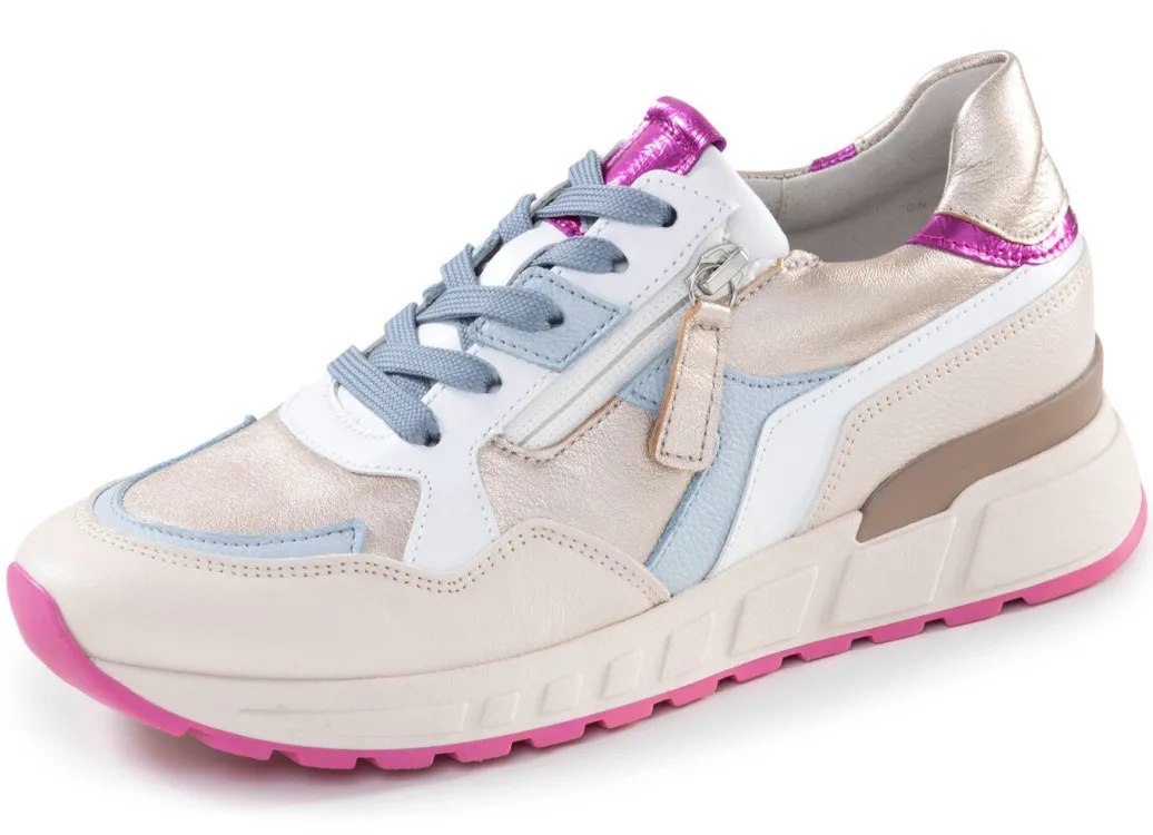 Best Gabor, trendige Damen-Sneaker, Weite H, mit herausnehmbarem Fußbett Damen Sneaker & Sportschuhe|Schnürschuhe