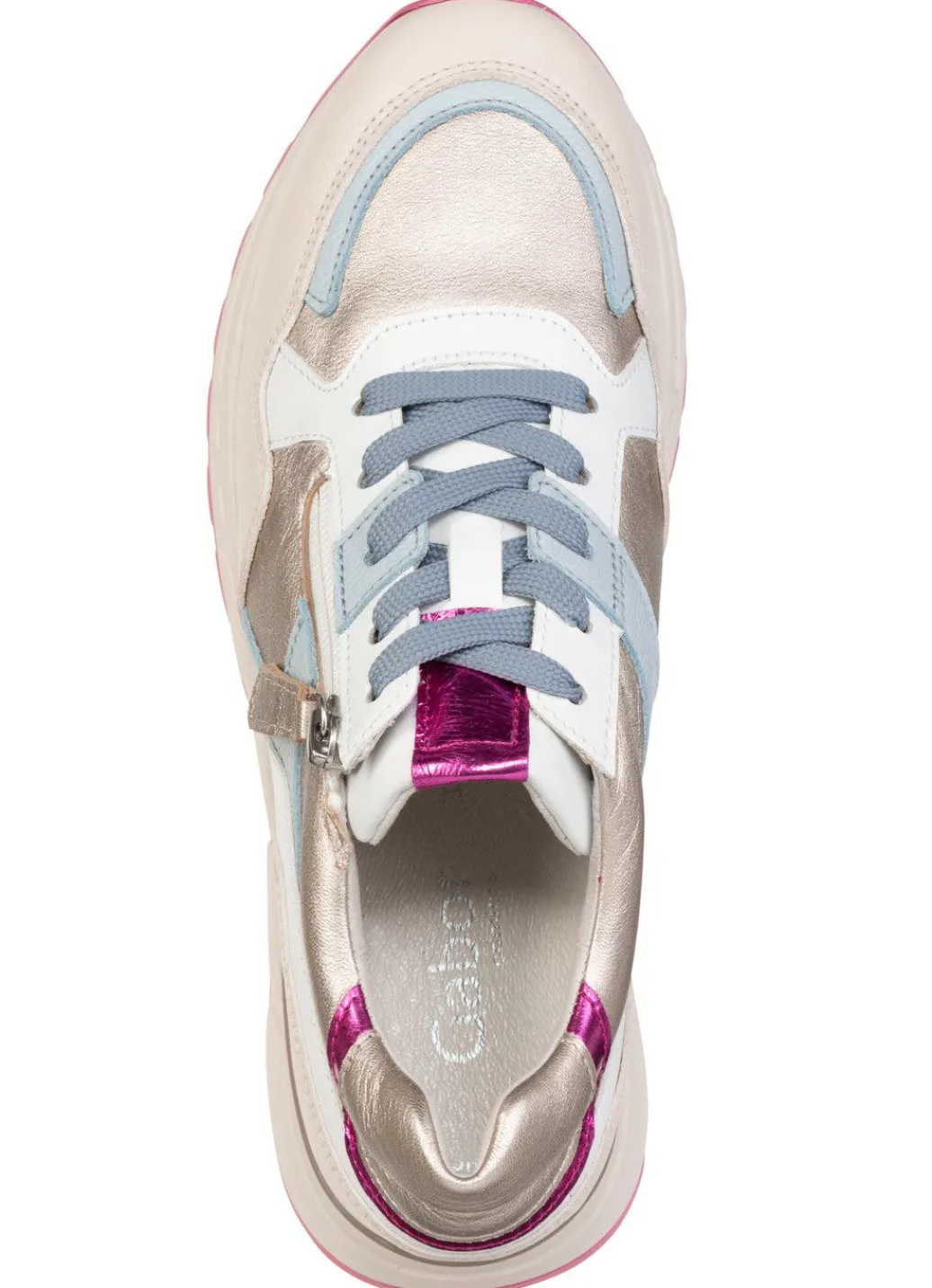 Best Gabor, trendige Damen-Sneaker, Weite H, mit herausnehmbarem Fußbett Damen Sneaker & Sportschuhe|Schnürschuhe