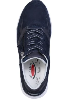 Discount Gabor, trendige Damen-Sneaker, mit herausnehmbarem Fußbett Damen Sneaker & Sportschuhe|Schnürschuhe