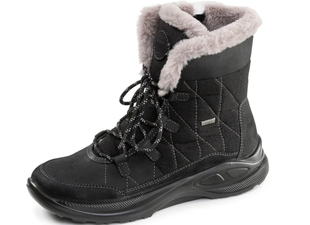 Sale Gefütterte Damen-Boots, Winterschuhe, Weite H, mit Reißverschluss Damen Stiefel & Stiefeletten
