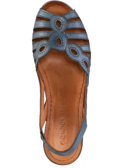 Clearance Gemini, klassische Damen-Sandaletten, Weite G, aus Leder Damen Sandalen