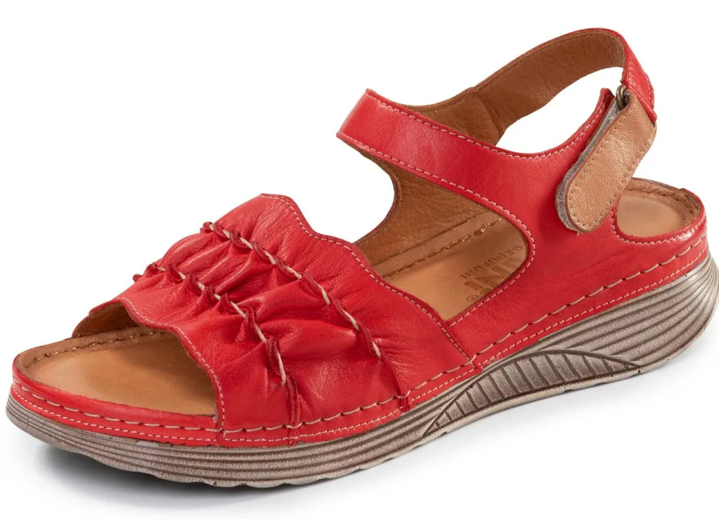 Sale Gemini, leichte Damen-Sandalen, Weite G, aus Leder Damen Sandalen