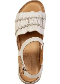 Hot Gemini, leichte Damen-Sandalen, Weite G, aus Leder Damen Sandalen