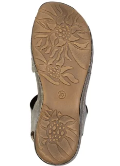 Clearance Gemini, modische Damen-Sandalen, Weite G, mit Blüten-Applikationen Damen Sandalen