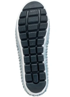 Clearance Gemini Mokassin-Slipper aus weichem, glänzend geprägtem Nappaleder Damen Slipper