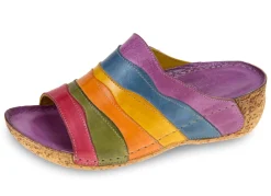 Sale Gemini Pantolette in pfiffiger Optik Damen Pantoletten