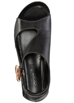 New Gemini Sandale aus teils schattiertem Rind-Nappaleder Damen Sandalen