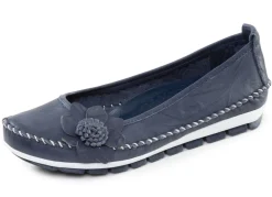 New Gemini, schicke Damen-Ballerinas, Weite G, mit herausnehmbarem Fußbett Damen Ballerinas