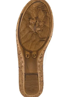 Hot Gemini, schicke Damen-Sandaletten, Weite G, mit Gummizug Damen Sandalen