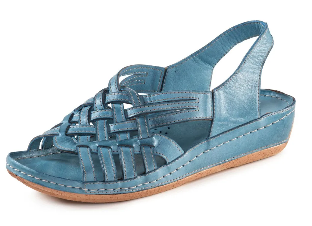 Clearance Gemini, schicke Damen-Sandalen, Weite G, mit Gummizug Damen Sandalen