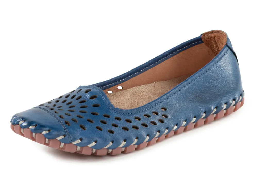 Hot Gemini Slipper aus Rind-Nappaleder Damen Slipper