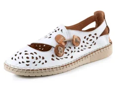 Clearance Gemini Slipper mit luftigen Durchbrüchen Damen Slipper