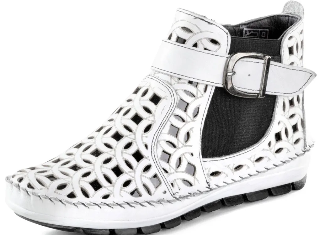 Outlet Gemini, sommerliche Damen-Boots, Weite G, mit herausnehmbarem Fußbett Damen Stiefel & Stiefeletten