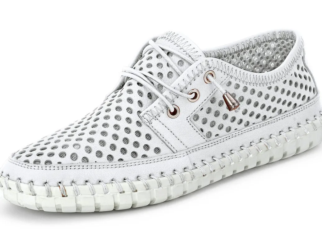 Discount Gemini, sommerliche Damen-Schnürschuhe, Weite G, mit herausnehmbarem Fußbett Damen Sneaker & Sportschuhe|Schnürschuhe