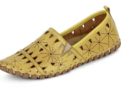 Hot Gemini, sommerliche Damen-Slipper, Weite G, mit herausnehmbarem Fußbett Damen Slipper