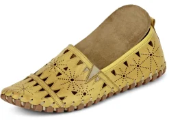 Hot Gemini, sommerliche Damen-Slipper, Weite G, mit herausnehmbarem Fußbett Damen Slipper