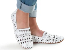 Clearance Gemini, sommerliche Damen-Slipper, Weite G, mit herausnehmbarem Fußbett Damen Slipper