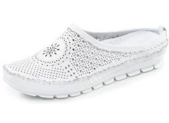 Online Gemini, sommerlicher Damen-Sabot, Weite G, mit herausnehmbarem Fußbett Damen Pantoletten