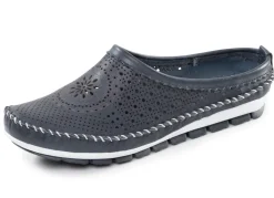 New Gemini, sommerlicher Damen-Sabot, Weite G, mit herausnehmbarem Fußbett Damen Pantoletten
