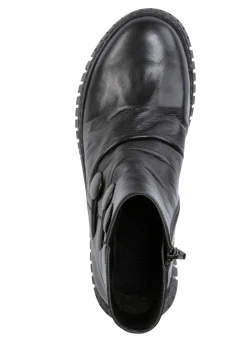 Clearance Gemini Stiefelette mit Raffung und dekorativen Knöpfen Damen Stiefel & Stiefeletten