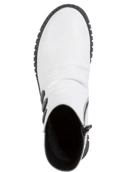 New Gemini Stiefelette mit Raffung und dekorativen Knöpfen Damen Stiefel & Stiefeletten
