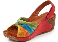 Discount Gemini, trendige Damen-Sandaletten, Weite G, mit verstellbarer Klettspange Damen Sandalen
